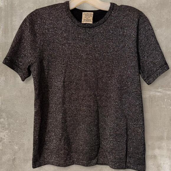 Allison Daley Petite Metallic Shimmer Top PS - Picture 1 of 8
